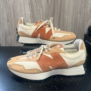 New Balance 327 Men's Athletic Sneakers Casual Shoes Brown Beige MS327WC 12D